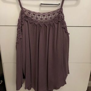 Off the shoulder Cute Tank